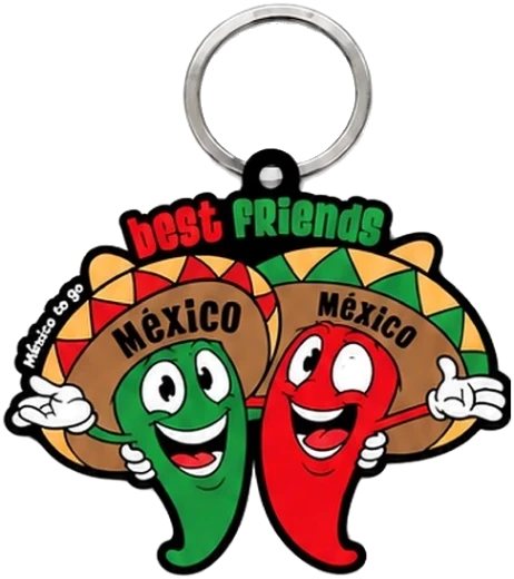 Llavero Best Friends chiles